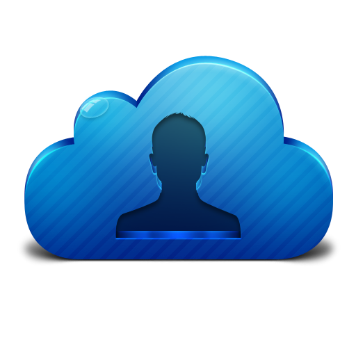 Cloud Contacts Icon 512x512 png